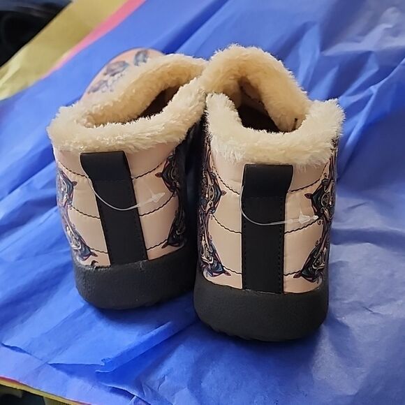 Yes We Vibe Dream catchers Boot Slippers, sz 8.5 - Picture 4 of 9
